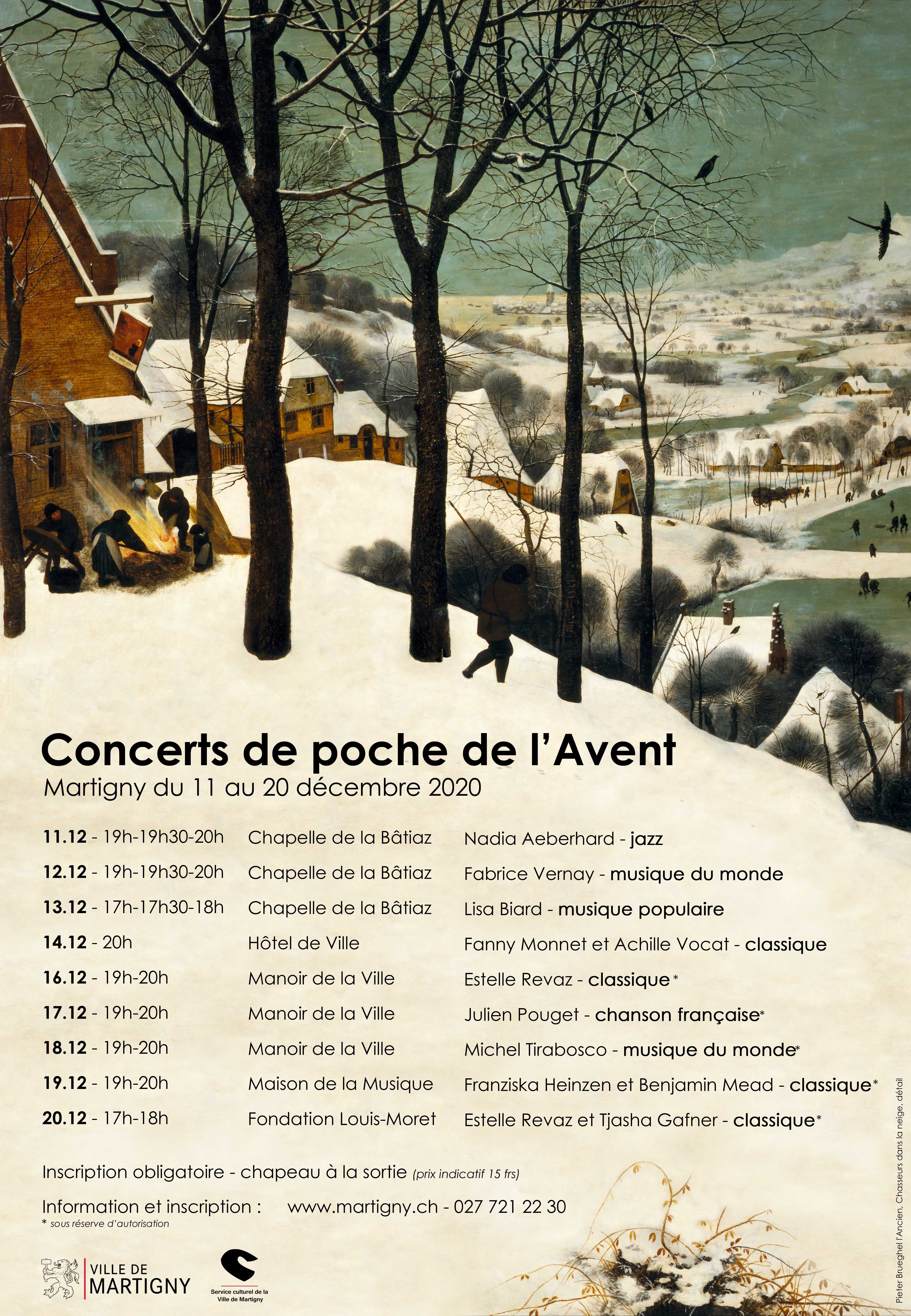 Martigny et Saint-Maurice proposent des concerts de poche ce mois